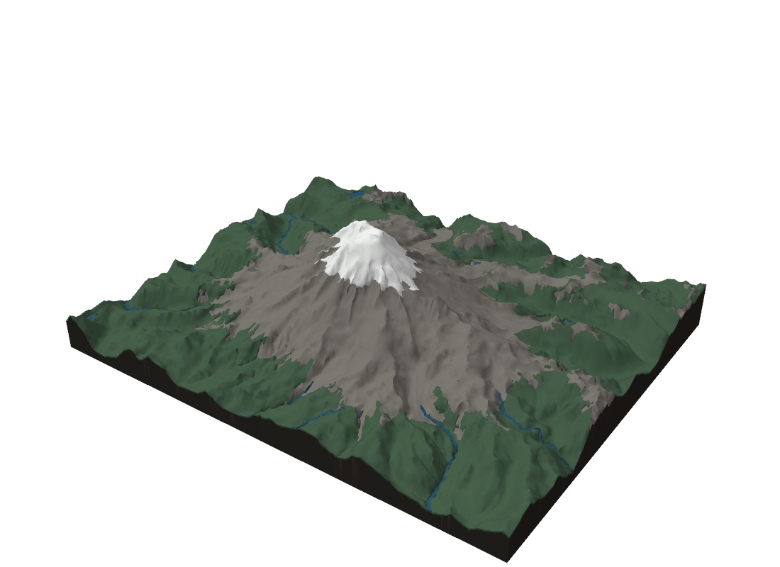 A 3D map you design live